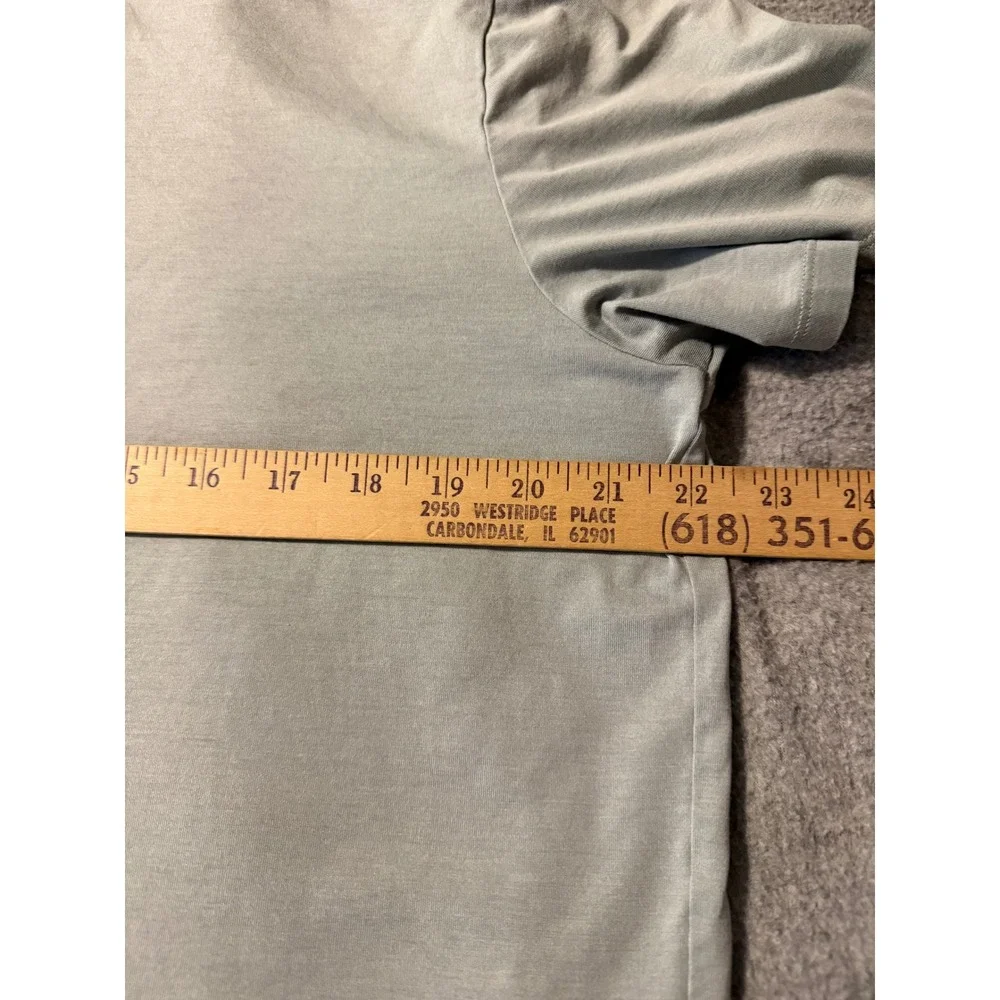 Lululemon Mens Short Sleeve Crew Neck T-Shirt Light Green Size L READ